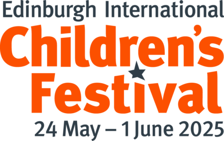 Text reads: "Edinburgh International Children's Festival 24 May – 1 June 2025".