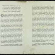 A typed letter titled "Broadcast Appeal" by Revd. Louis C. Graham, dated December 6, 1936, discussing the importance of blood transfusion services in Edinburgh.